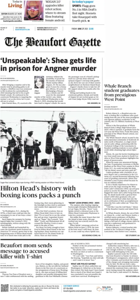 Cover of The Beaufort Gazette