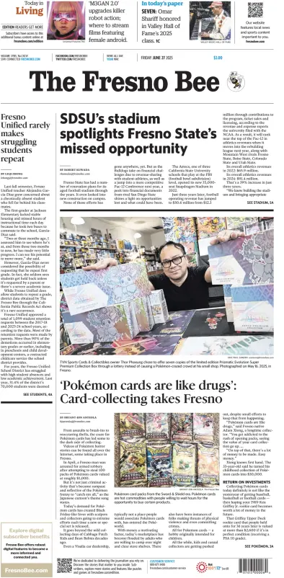 Cover of The Fresno Bee