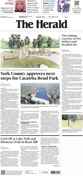 Cover of The Herald (Rock Hill)