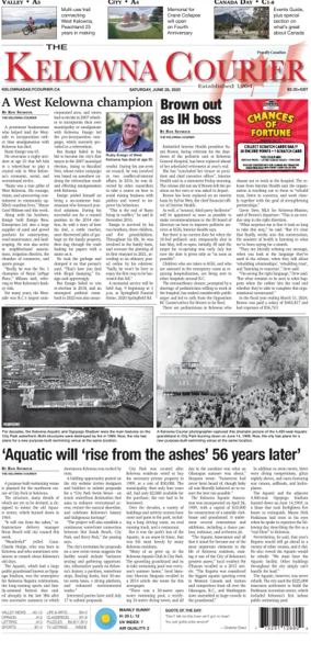 Cover of The Daily Courier