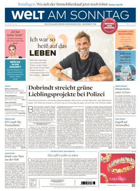 Cover of Welt am Sonntag