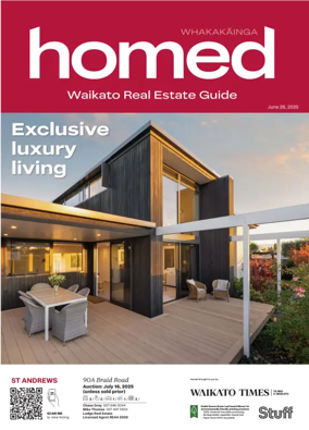 Cover of Homed Waikato Region