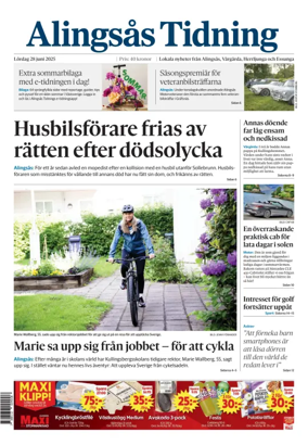 Cover of Alingsas Tidning
