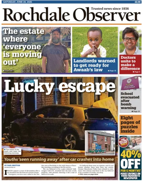 Cover of Rochdale Observer