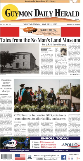Cover of Guymon Daily Herald
