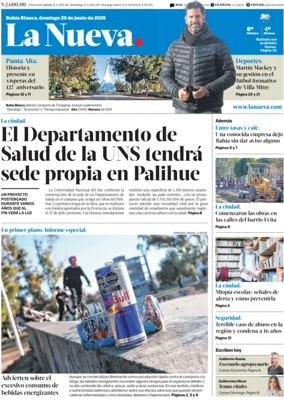 Cover of La Nueva Domingo