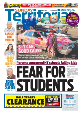 Cover of Sunday Territorian