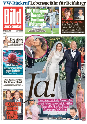 Cover of Bild am Sonntag