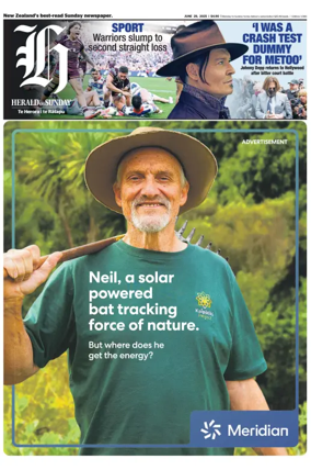 Cover of Herald on Sunday