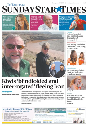 Cover of Sunday Star-Times