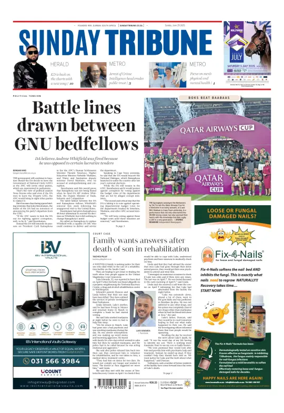 Cover of Sunday Tribune