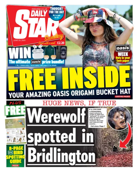 Cover of Daily Star Sunday