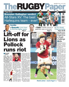 Cover of The Rugby Paper