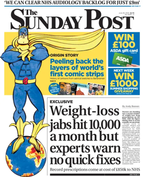 Cover of The Sunday Post (Dundee)