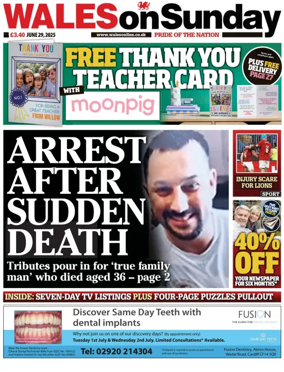 Cover of Wales On Sunday