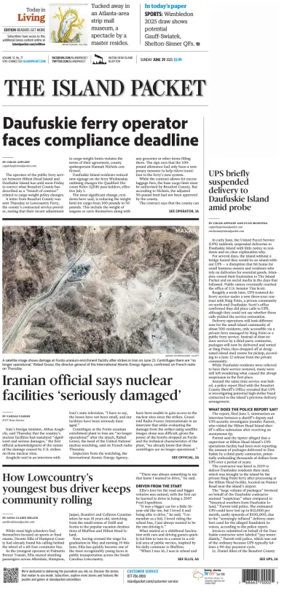 Cover of The Island Packet (Sunday)