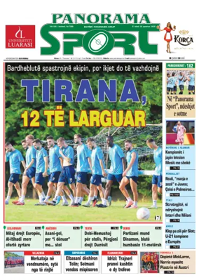 Cover of Panorama Sport (Albania)