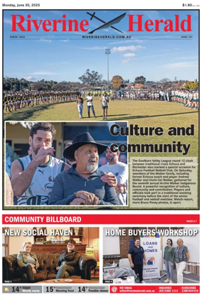 Cover of The Riverine Herald