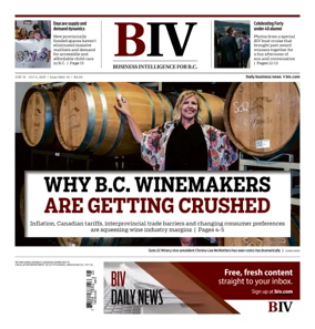 Cover of Business in Vancouver