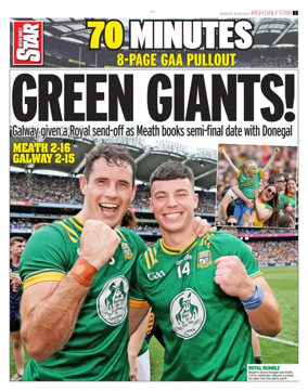 Cover of Irish Daily Star - Fanatic