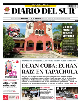 Cover of Diario del Sur