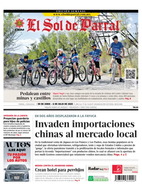 Cover of El Sol de Parral
