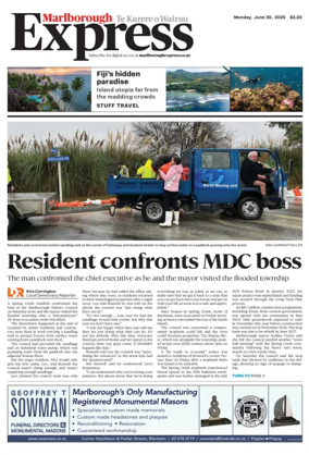 Cover of Marlborough Express
