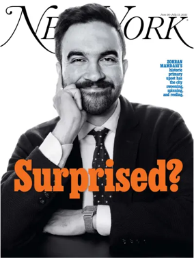 Cover of New York Magazine