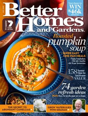 Cover of Better Homes and Gardens (Australia)