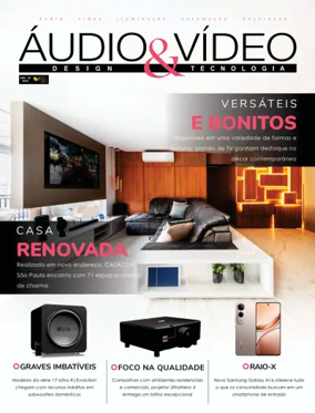 Cover of Áudio & Vídeo – Design e Tecnologia