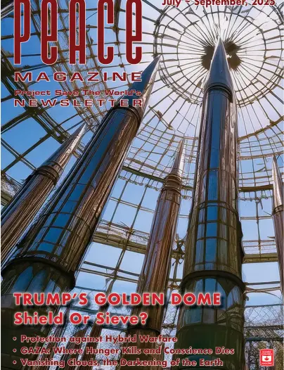 Cover of Peace Magazine