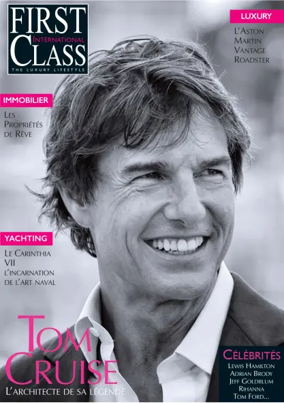 Cover of FIRST CLASS MAGAZINE INTERNATIONAL (FRENCH)