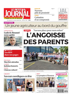Cover of Le Petit Journal - L'hebdo du Lot-et-Garonne