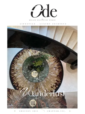 Cover of ODE Travel Magazine