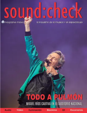 Cover of sound:check magazine mexico