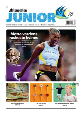 Cover of Aftenposten Junior
