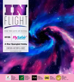 Cover of In Flight Magazine