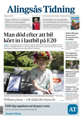 Cover of Alingsas Tidning