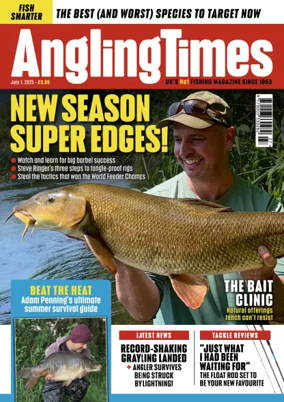 Cover of Angling Times (UK)