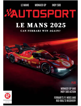 Cover of Autosport (UK)