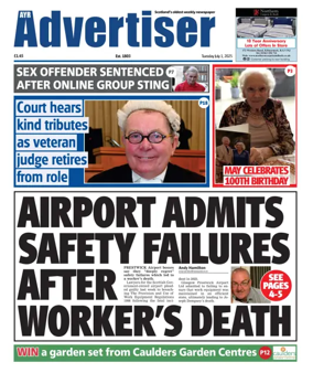 Cover of Ayr Advertiser