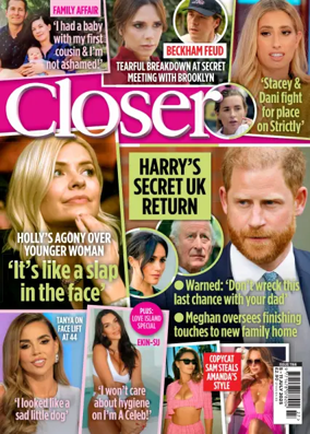 Cover of Closer (UK)
