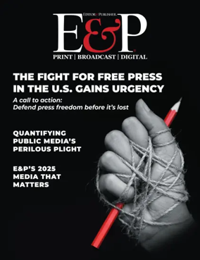 Cover of Editor & Publisher