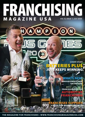 Cover of Franchising Magazine USA