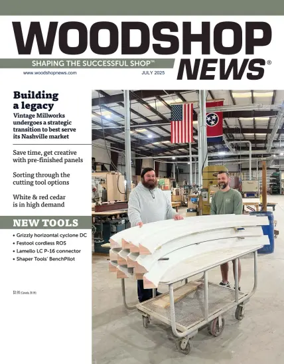 Cover of Woodshop News