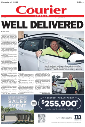 Cover of The Cobram Courier