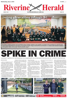 Cover of The Riverine Herald