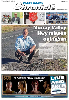 Cover of Yarrawonga Chronicle