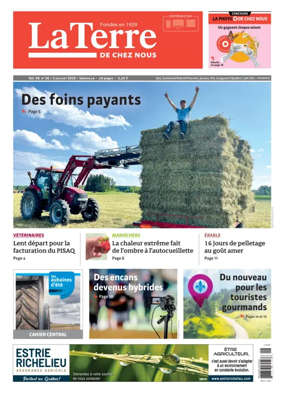 Cover of La Terre de chez nous