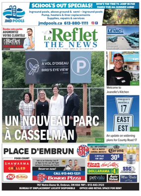 Cover of Le Reflet (The News)